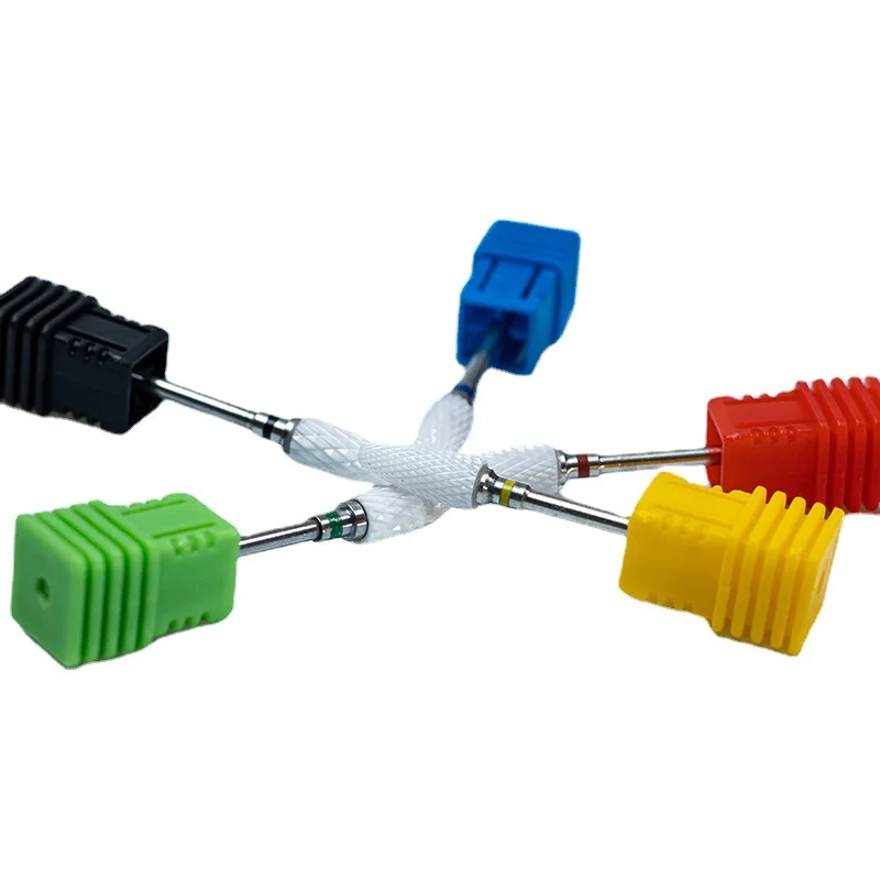 Ceramic Milling Cutter Nail Drill Bit Electric Manicure Drills Pedicure Mill Bits Machine Files Nail Art Tools Equipment