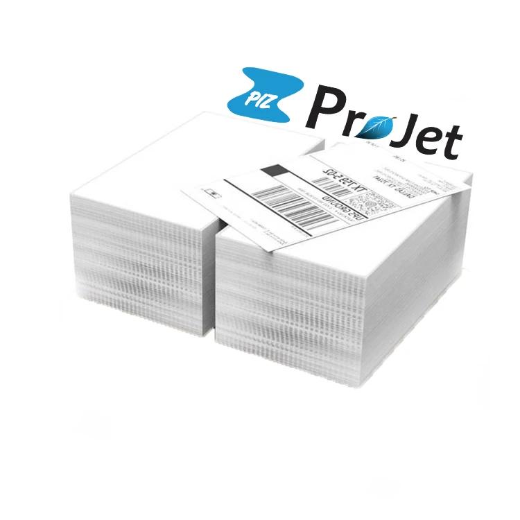 Prospect Stock A6 Thermal Printer 500PCS Waybill Waterproof Thermal Shipping Label Sticker Thermal Paper