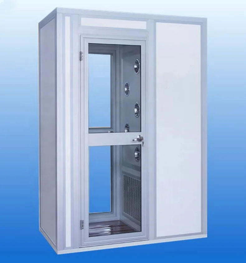 Materials Airshower for Caogos and Workers Entered Cleanroom for face shield production