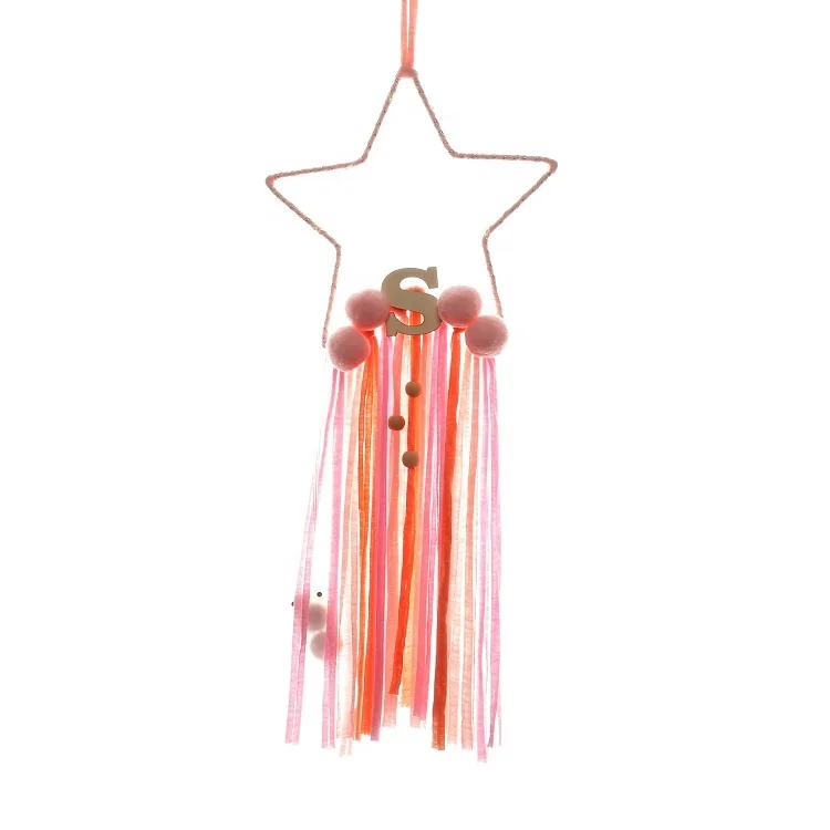 Wholesale Handmade Indian Dream catcher Star Shape for Home Baby Room Decoration