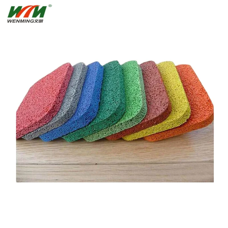 IAAF certificate 13mm Polyurethane Athletic Track Surface Synthetic Rubber Running Track Material
