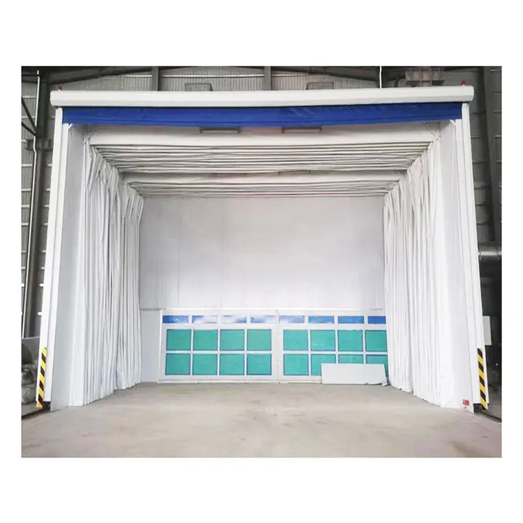 Strong Flexibility Mobile Painting Room Collapsible Retractable Spray Paint Booth for Industry