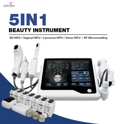 5 IN 1 Multifunctional Hifu Vaginal Tightening Vmax Wrinkle Removal Skin Tightening Face Body 4D 7D Hifu Slimming Machine
