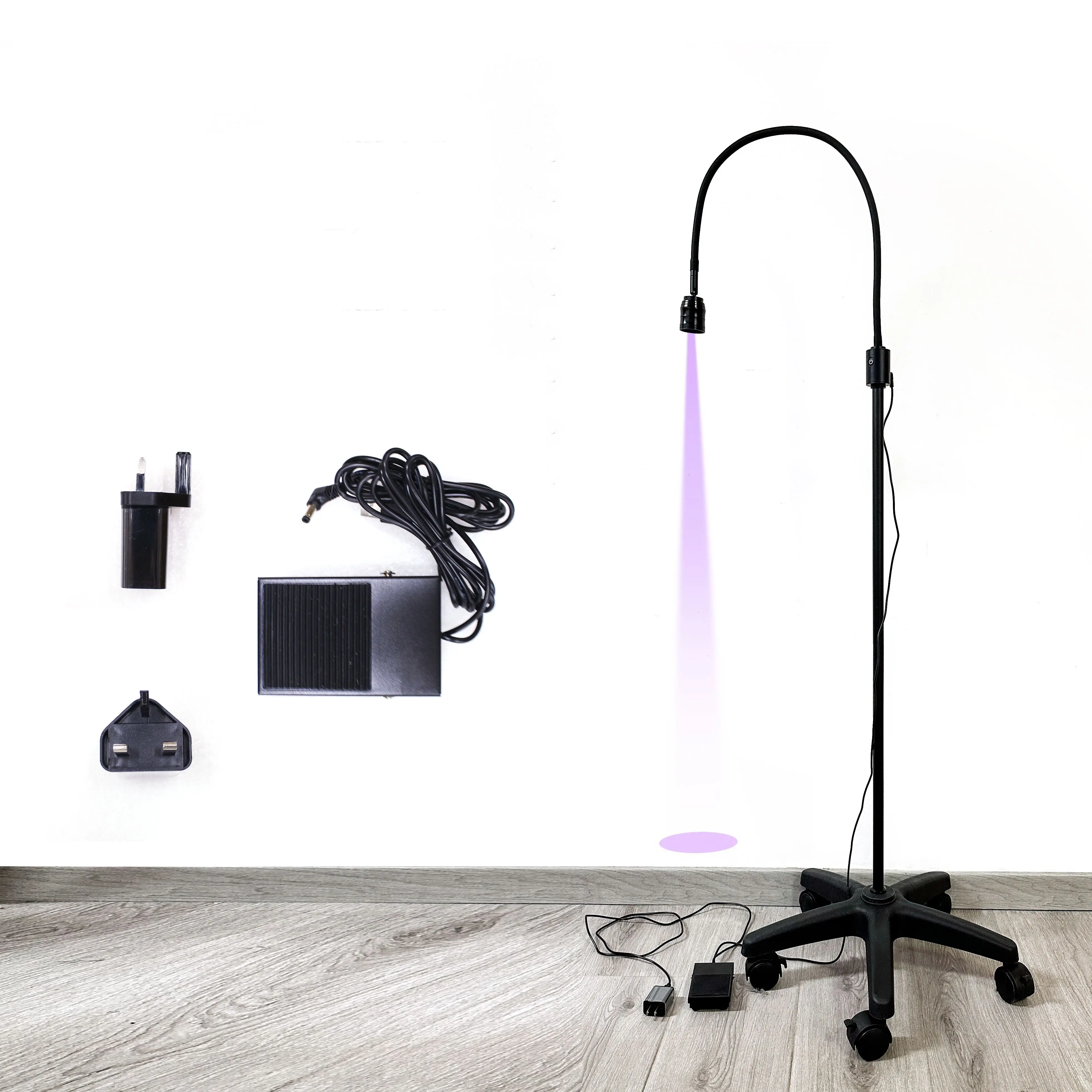 Led Fast uv glue beam light for lashes Curing lamp uv Led Nail eyelash extension Lamp Salon Use Beauty uv lash Lamp pad kit