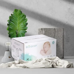 ECO BOOM new fashion disposable eco friendly organic biodegradable bamboo baby training pants nappy for kid