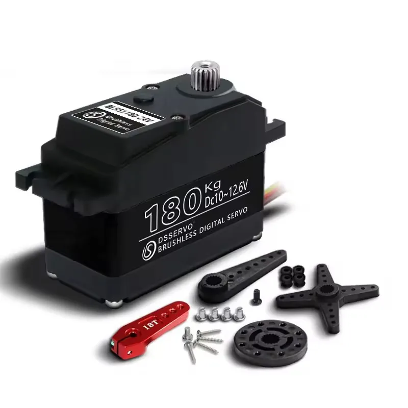Dsservo BLS51180 12V 24V Large Torque 170/180kg Waterproof Digital Servo Brushless Motor for 1/5 RC car UAV