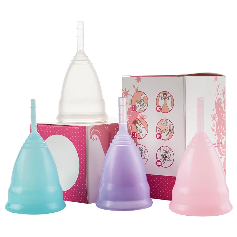 
Comfortable Silicone Menstruation Copa Menstrual Cup Reusable Period Cups 