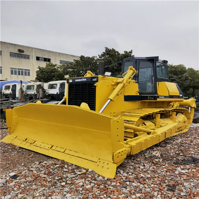 Japan Used komatsu D85-21 backhoe loader good AC