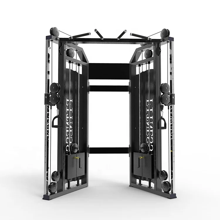 Professional cable machine multi functional trainer gym machine weight stack gym equipment fitness