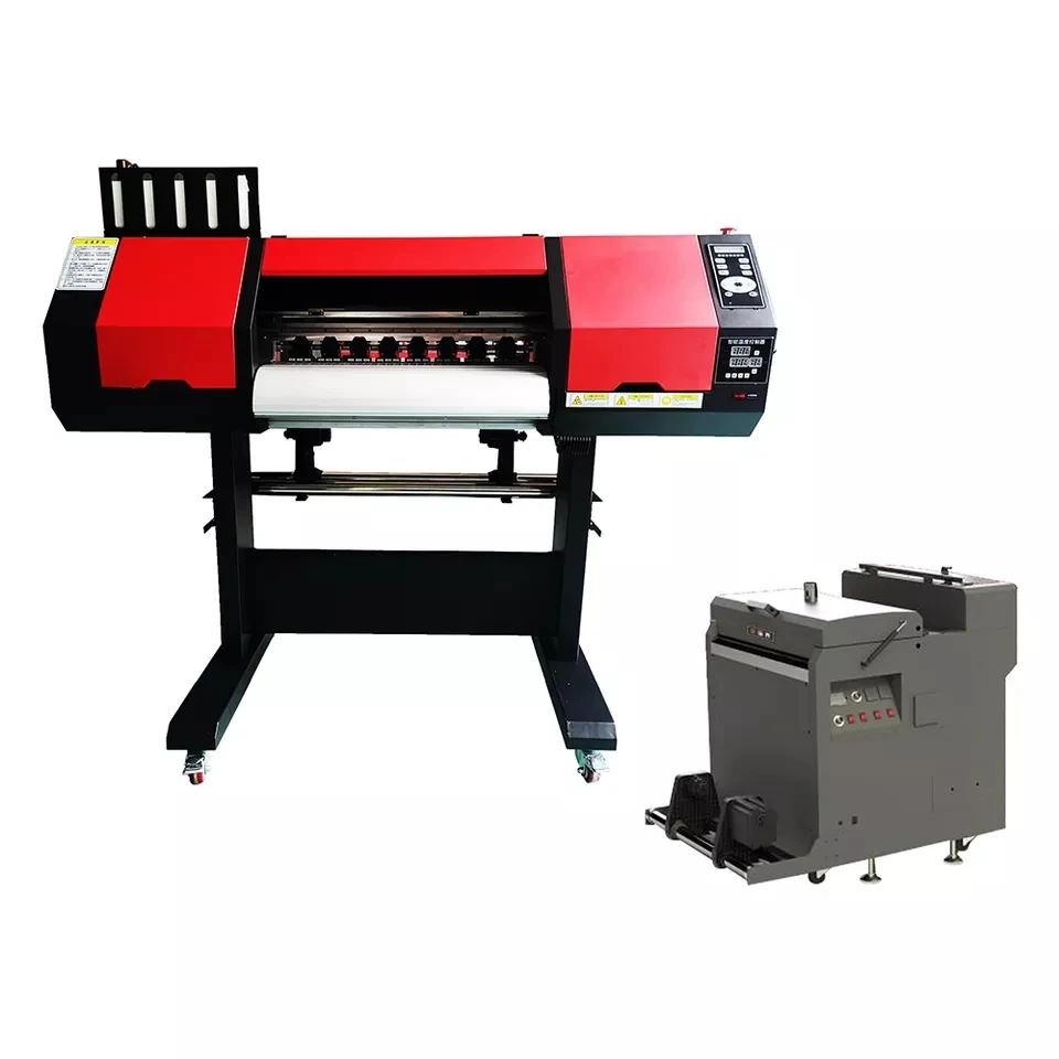 Double Xp600 Dual Head Dtf Printer A3 60cm Cheap Sublimation Ink Sticker Inkjet Printers Provided Automatic Solvent Ink 160