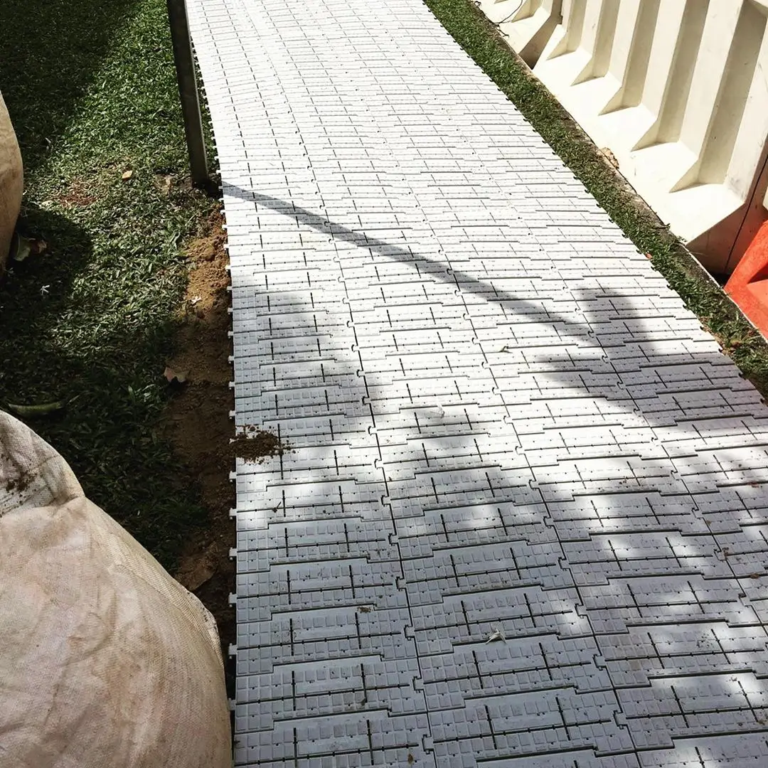 Portable Flooring Temporary Event Deck Cover on Grass Protect Turf for Tent