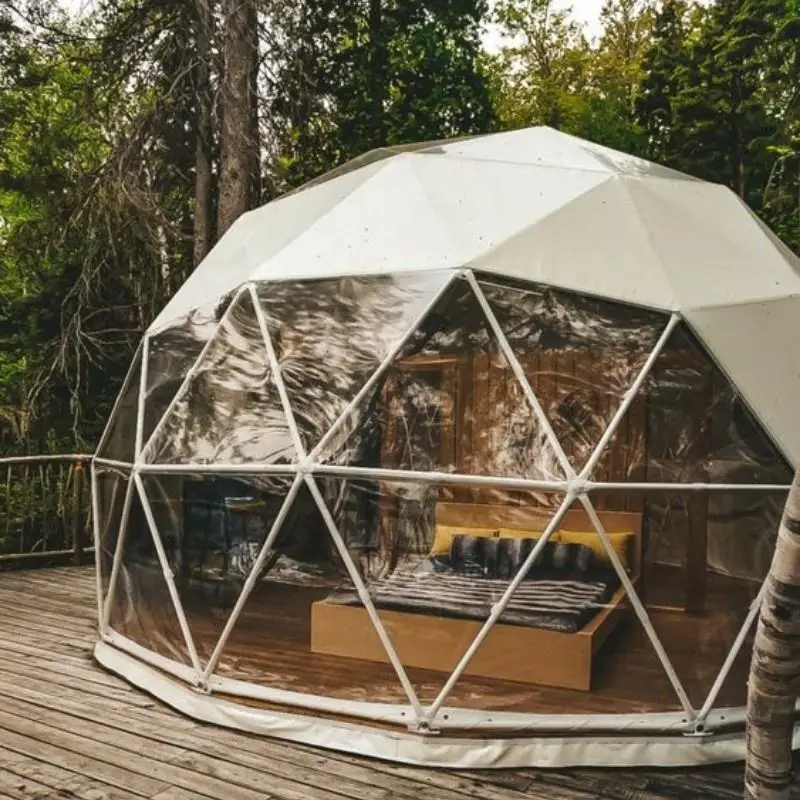 Internet celebrity the same style glamping tent garden business party can be customized activity dome spherical tent