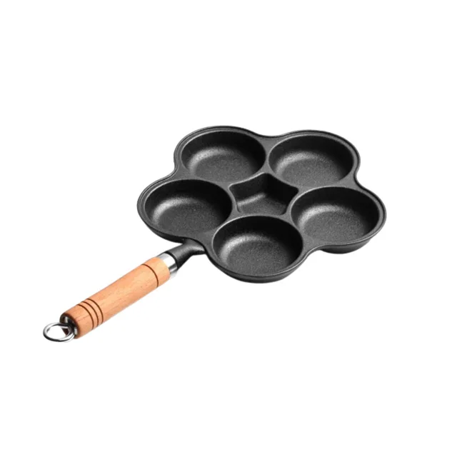 cast iron grill round flat pan