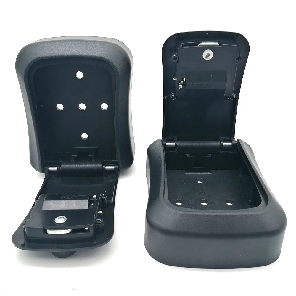 Пластиковый сейф с комбинированным замком для внешнего портативного замка ключом