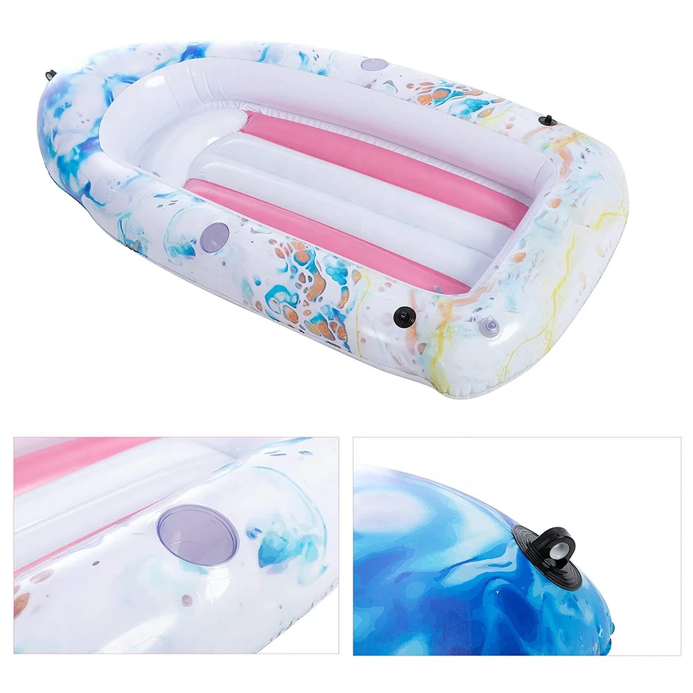 Summer Outdoor Children Boat Inflatable PVC Portable Raft Pool Floats For Summer Water Sports