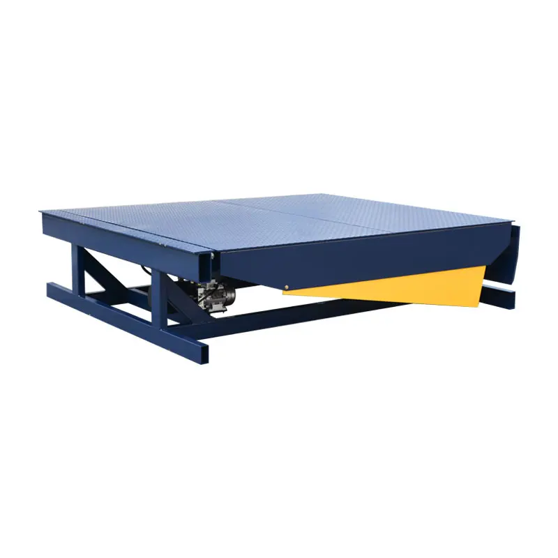 Qiyun 6-14 tons Warehouse Adjustable Fixed Loading Dock Leveler for Container Loading