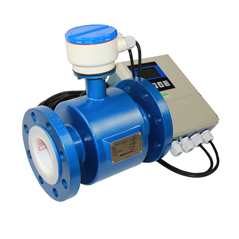 Hot Water Flow Meter Remote Electromagnetic Flowmeter Pulse Output Magnetic Flow Meters Manufacturer