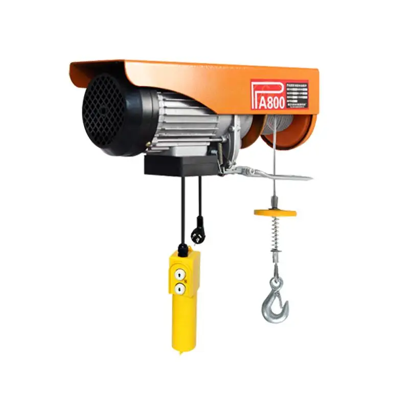 PA1000 30m Factory Price Lifting Tools 200kg -1000kg Industrial Electric Wire Rope Hoist