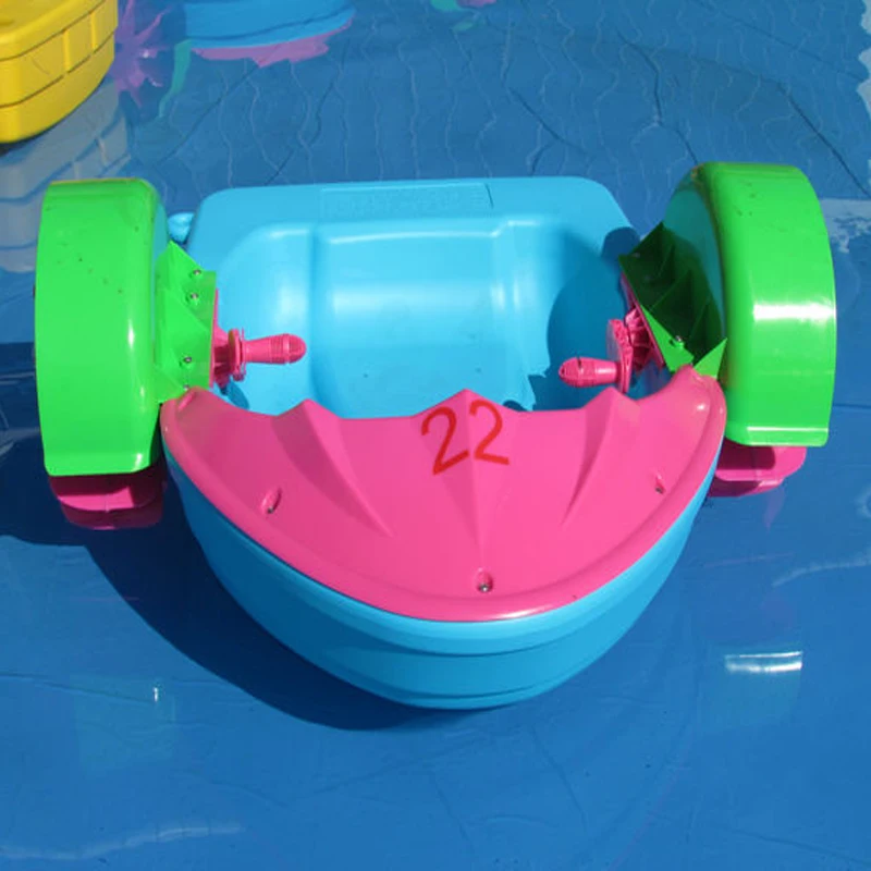 Wholesale Low Price Swimming Pool Kids Mini Paddle Wheel Boat Water Park for Sale