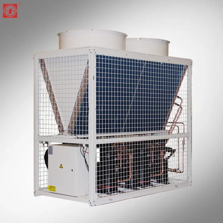 Industrial indoor wall mounted refrigeration glycol chiller unit with low noise