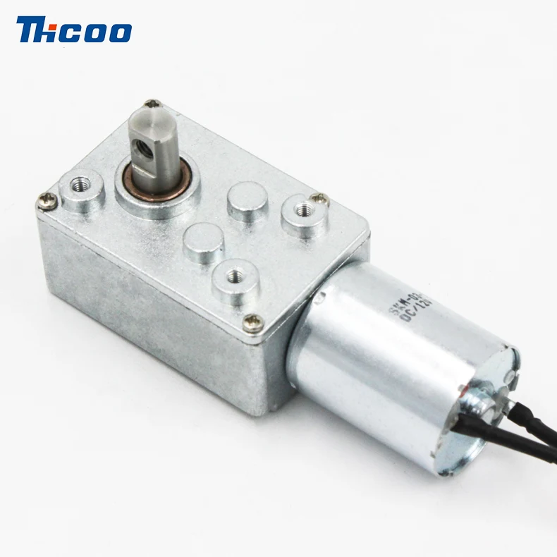 12V DC Motor 6V Micro Worm Gear Motor Reverse Reducer Self-lock 12 Volt Engine 24V Electric Motor