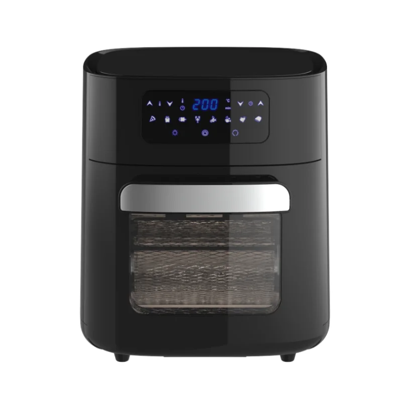 Manufacturer 10L Large Capacity Air Fryer Oven Smart Kitchen Appliances BBQ Home Oil-free Baking Hot Air Fryer Oven Machine