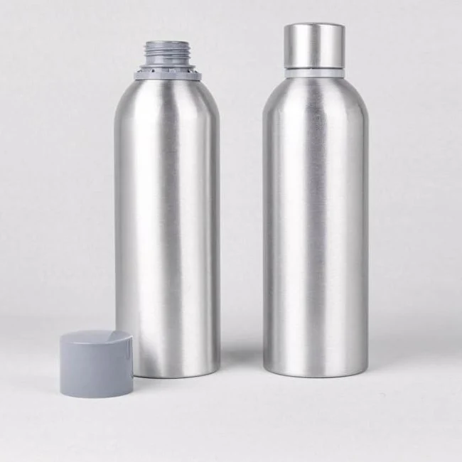 Alcohol Beverage 200ml Hot Stamping Aluminum Bottle And 1000ml High Grade 500ml 750ml Aluminium Wine Vodka Bottles
