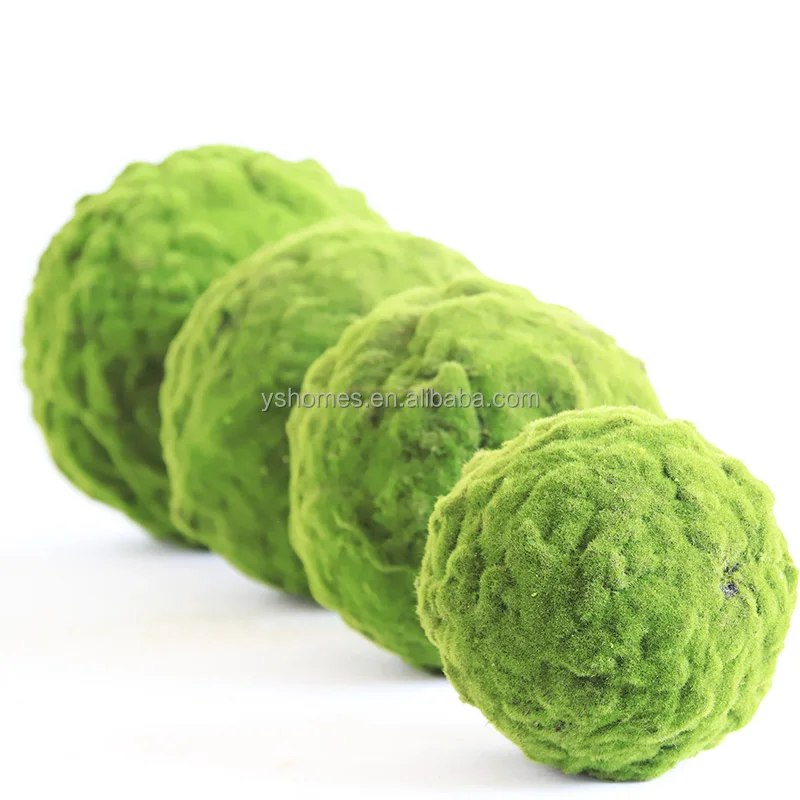 Simulation moss ball hanging decoration artificial plant ceiling space decoration wedding decoration