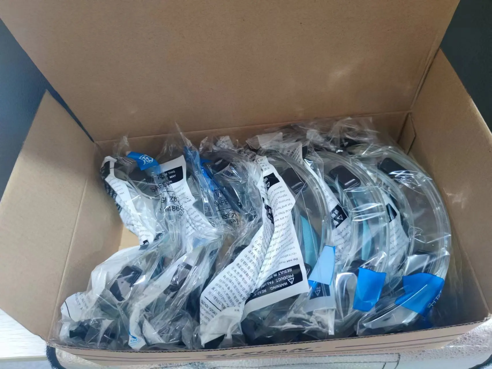 CE EN166 ANSI Safety Glasses Lab Chemical Goggles Anti Fog UV Protection Eye Protective Goggles