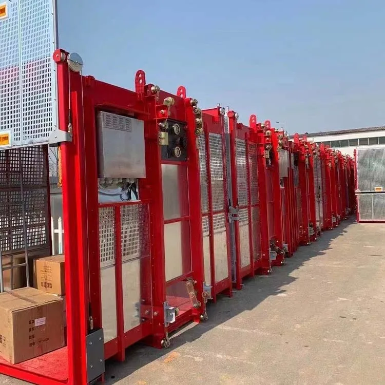Hot Sale Safety Device Raising The Transporting Efficiency Passenger Hoist SC 200 Construction Lifter Passenger Hoist