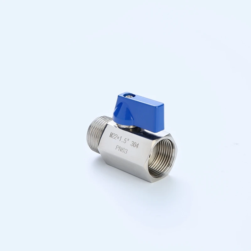 Hydraulic Control Safety Valve Stainless Steel Mini Ball Valve For Pipelines Water Supply