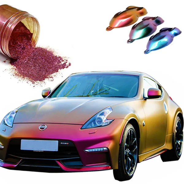 Magic Color Changing Pearl Pigments Chameleon Automotive Coating Pigment Powder Hypershift Car Paint