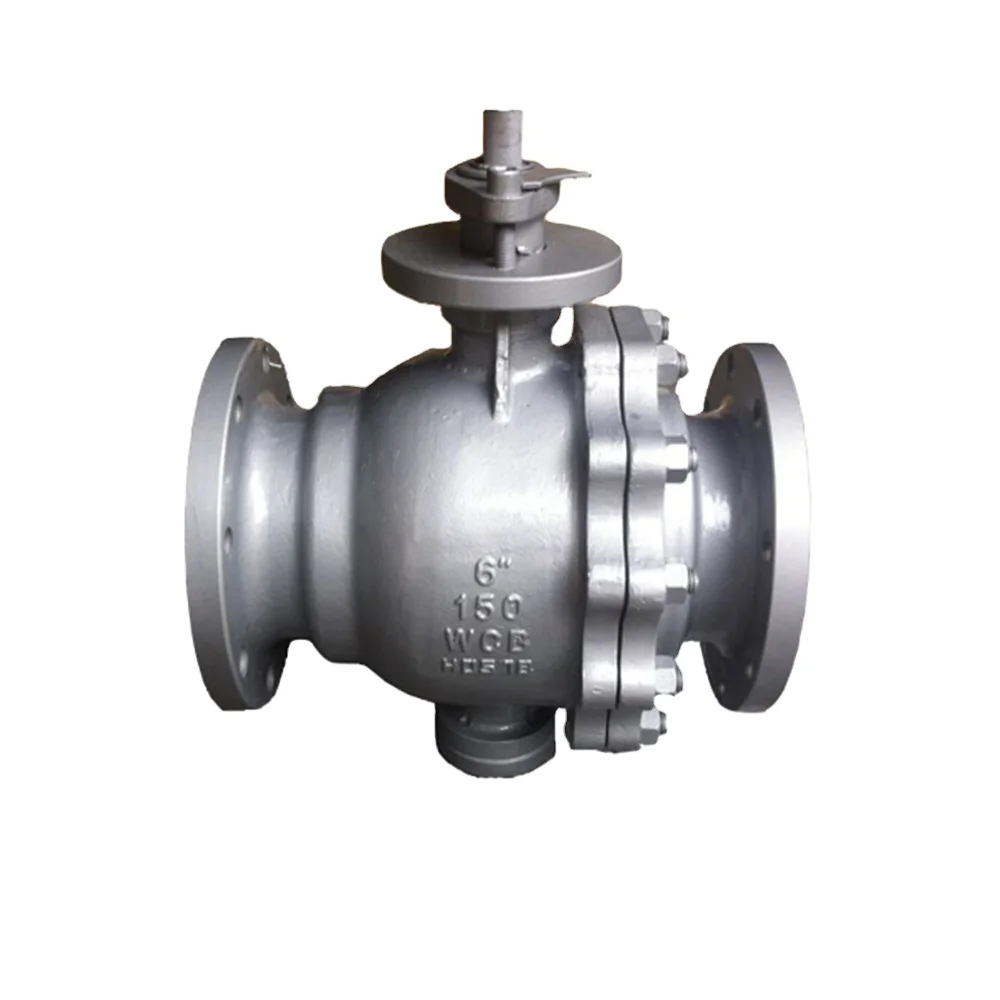 WCB flanged 150lbs 2 pcs ball valve