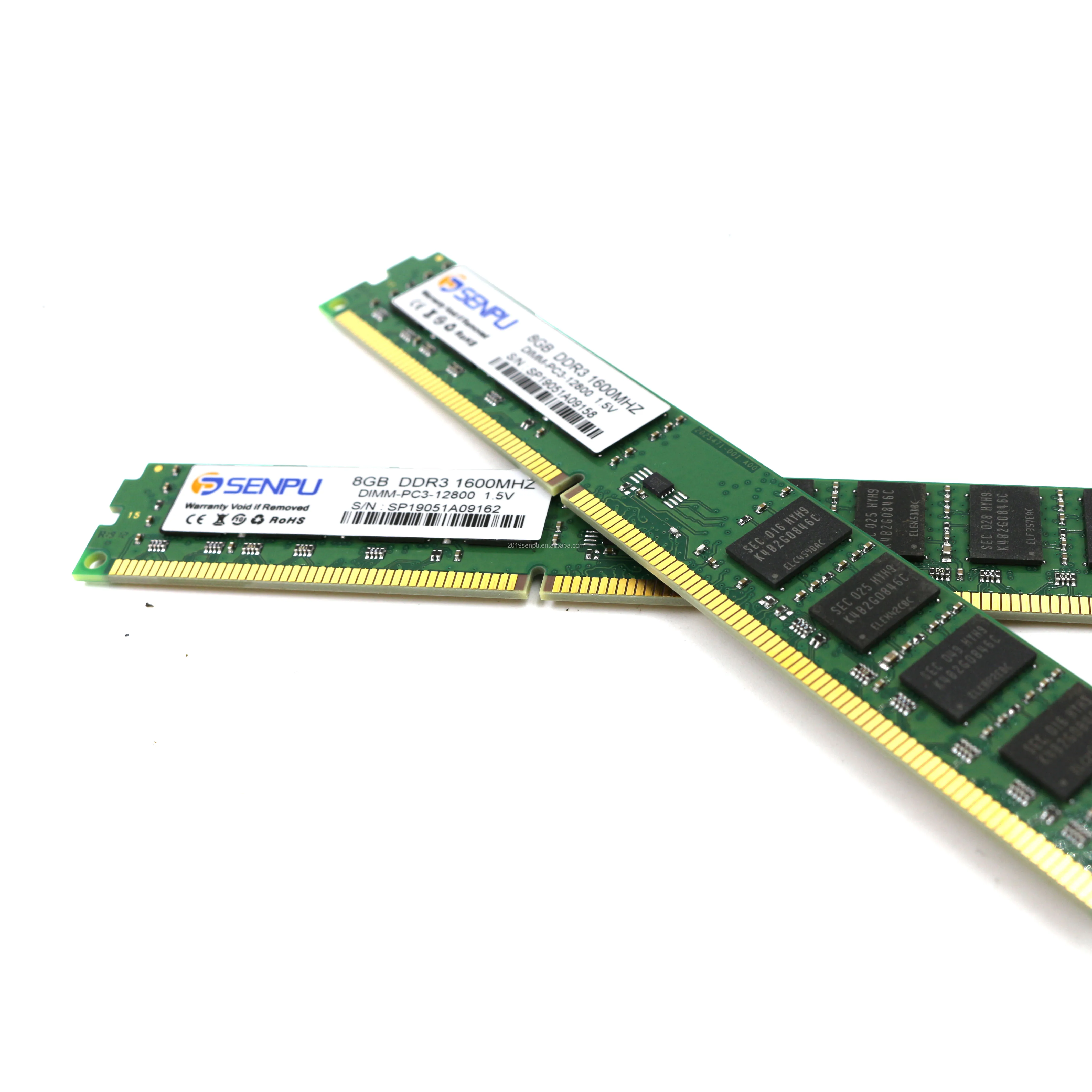 Hot sale DDR3 8GB 1600mhz pc 12800 ram  In Stocks