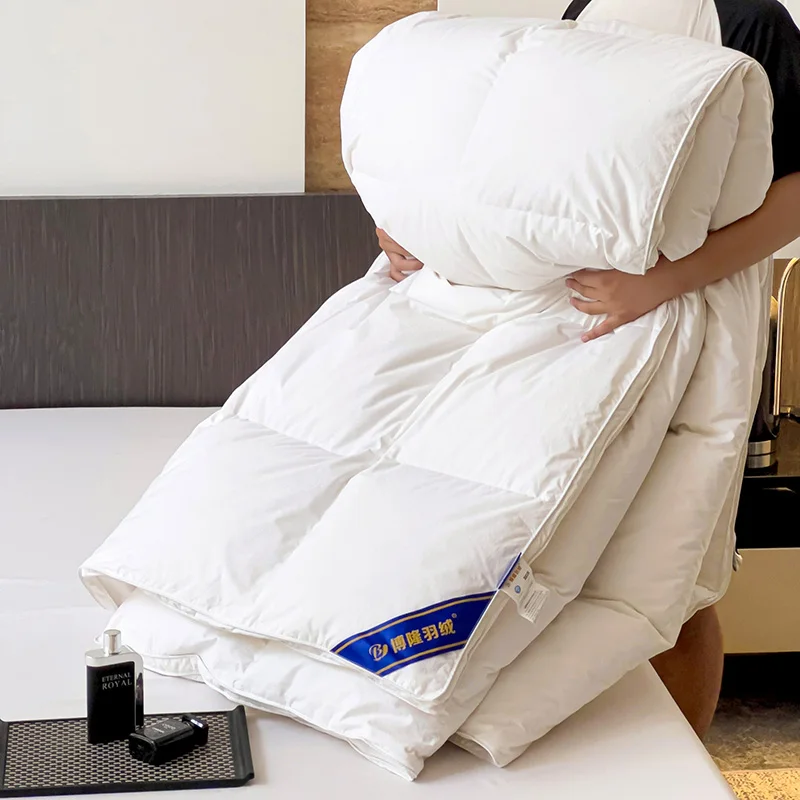Cozy White Goose Down Duvet - Luxury And Breathable