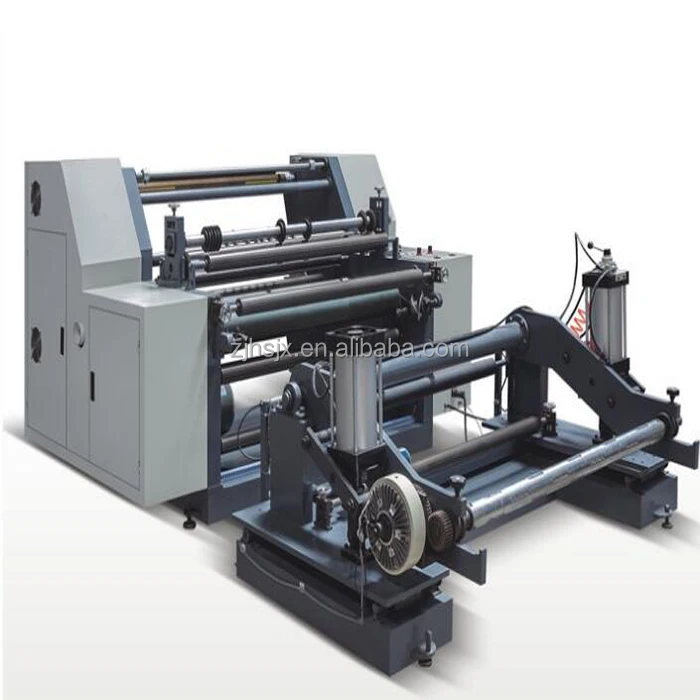 WFQ-1600A PLC control jumbo roll paper roll to roll 2 motor slitting machine