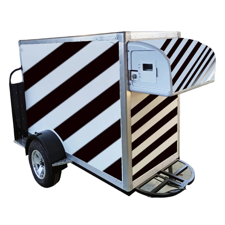 Easy To Use refrigerator freezer box trailer with manufacturer price