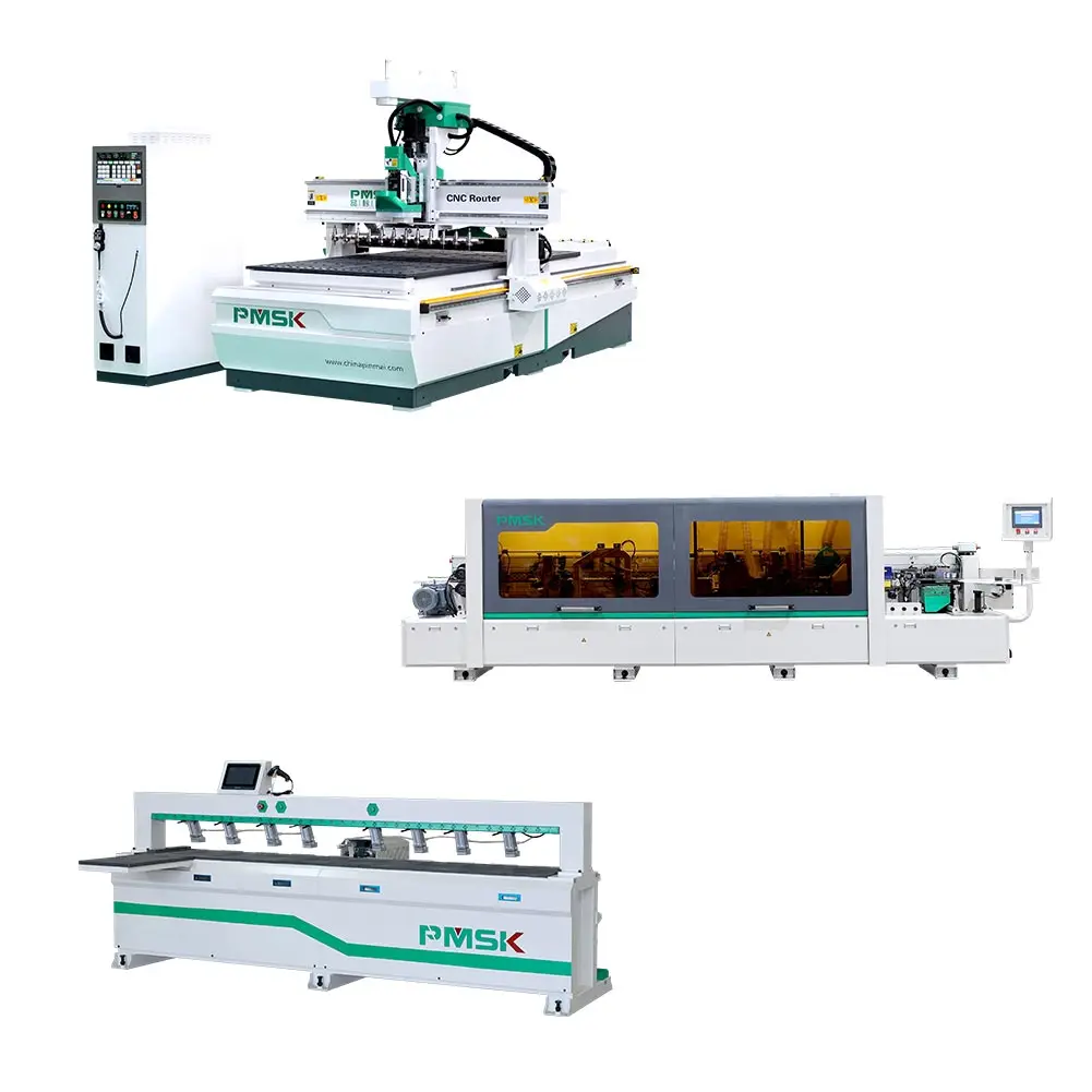 2023 New Furniture Making Cnc Machine Single Head 4*8ft 1325 ATC Cnc Router Machine With Edge Drilling