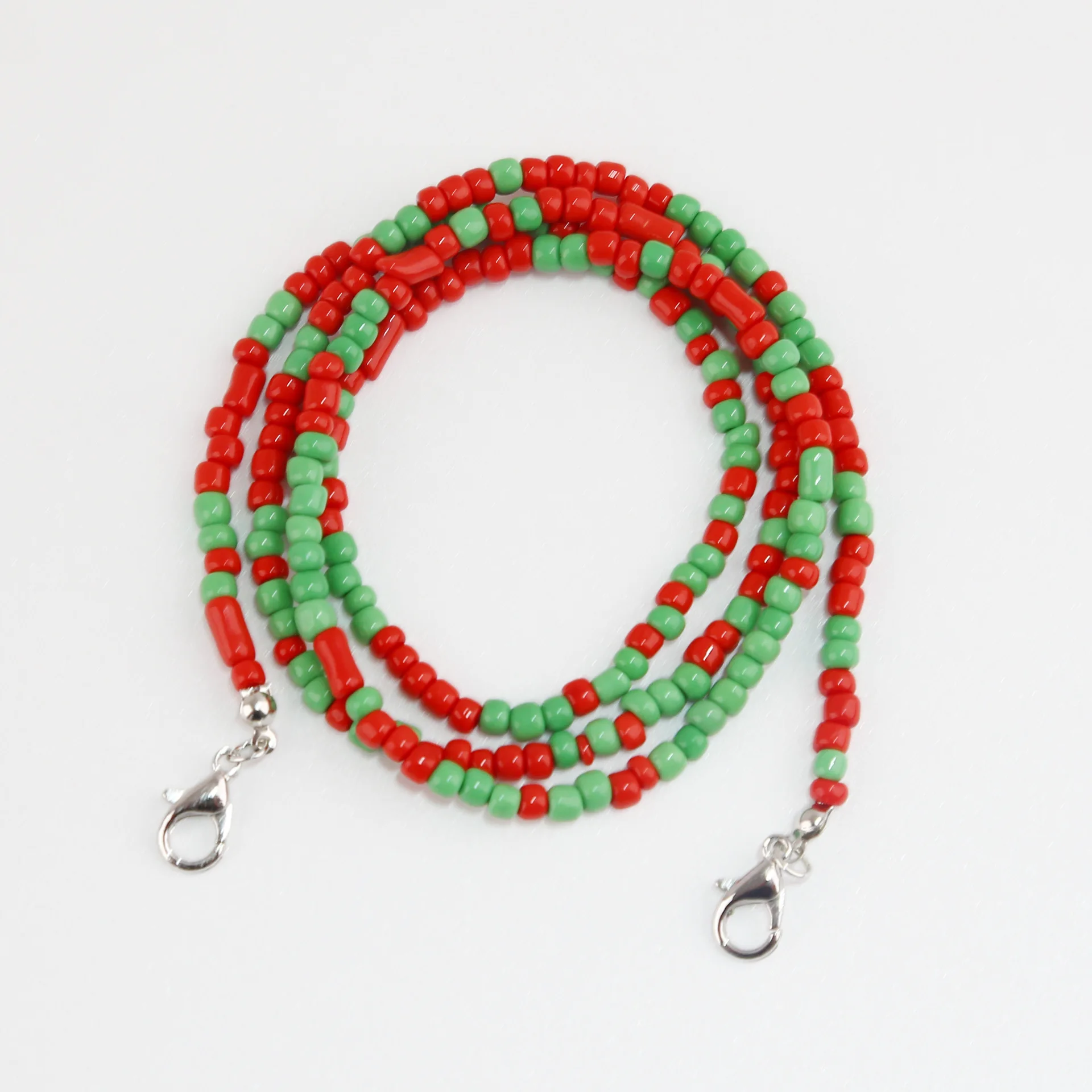 2022 Hot Sale Cheap Anti-Lost Kids Masking Chain Holder Seedbeads Glasses Chain strap