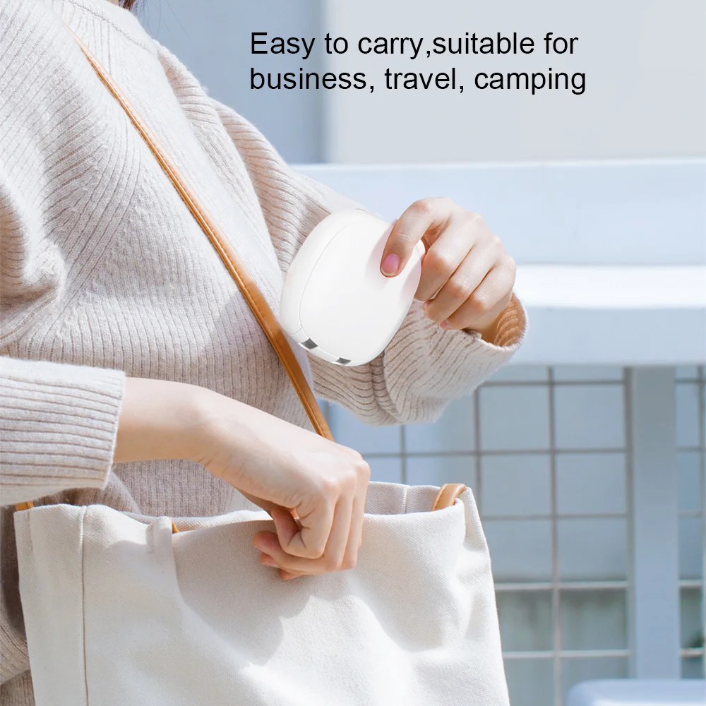 Portable UVC Mini Toothbrush sterilizer wtih Two Slots Compact Sanitizer for toothbrush razor and jewelry