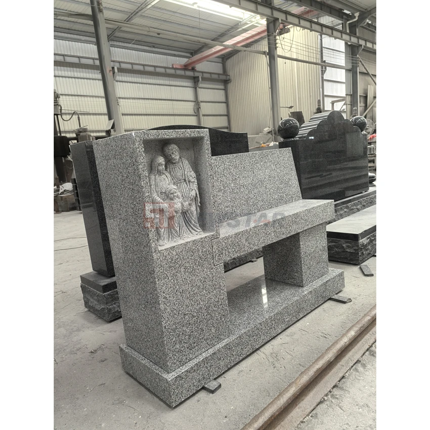 Newstar American Style Granite G603 Tombstone Gravestone Monument Headstone for  Funeral