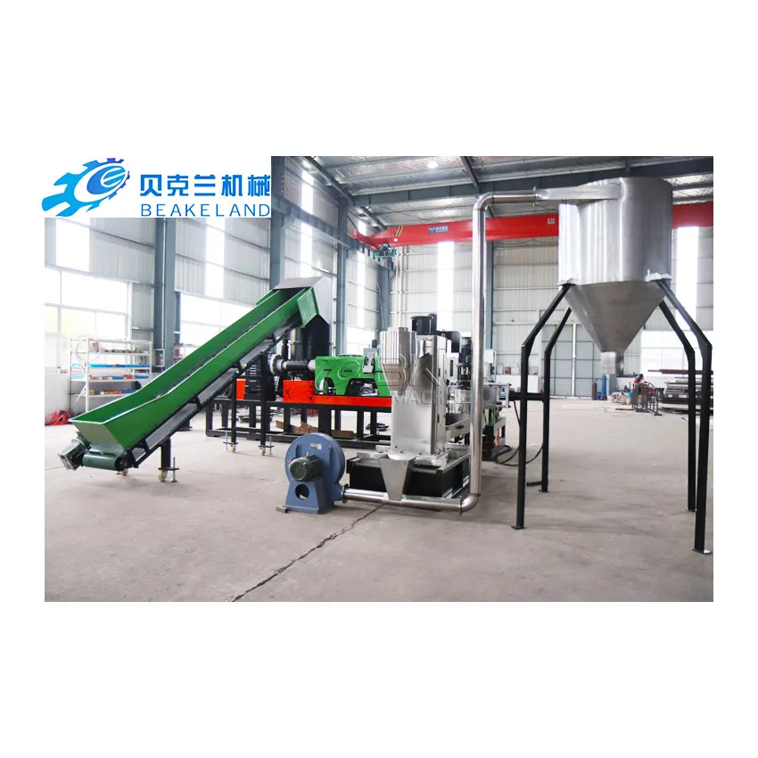Best output recycling line in pellet making pelletizing machine