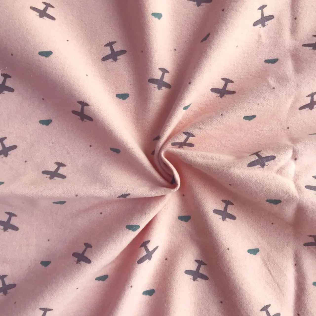 Hot seller Cheap price Cotton printed flannel base fabric for Boy shirt cotton clothes cotton pants material