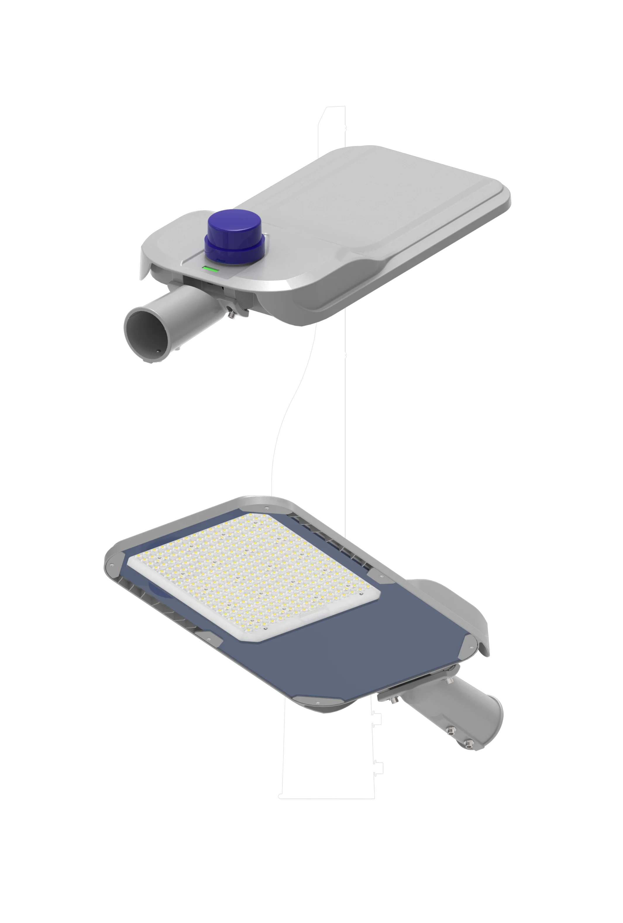 New Arrival High Lumen Waterproof Ip65 Led Street Light With Motion Detector