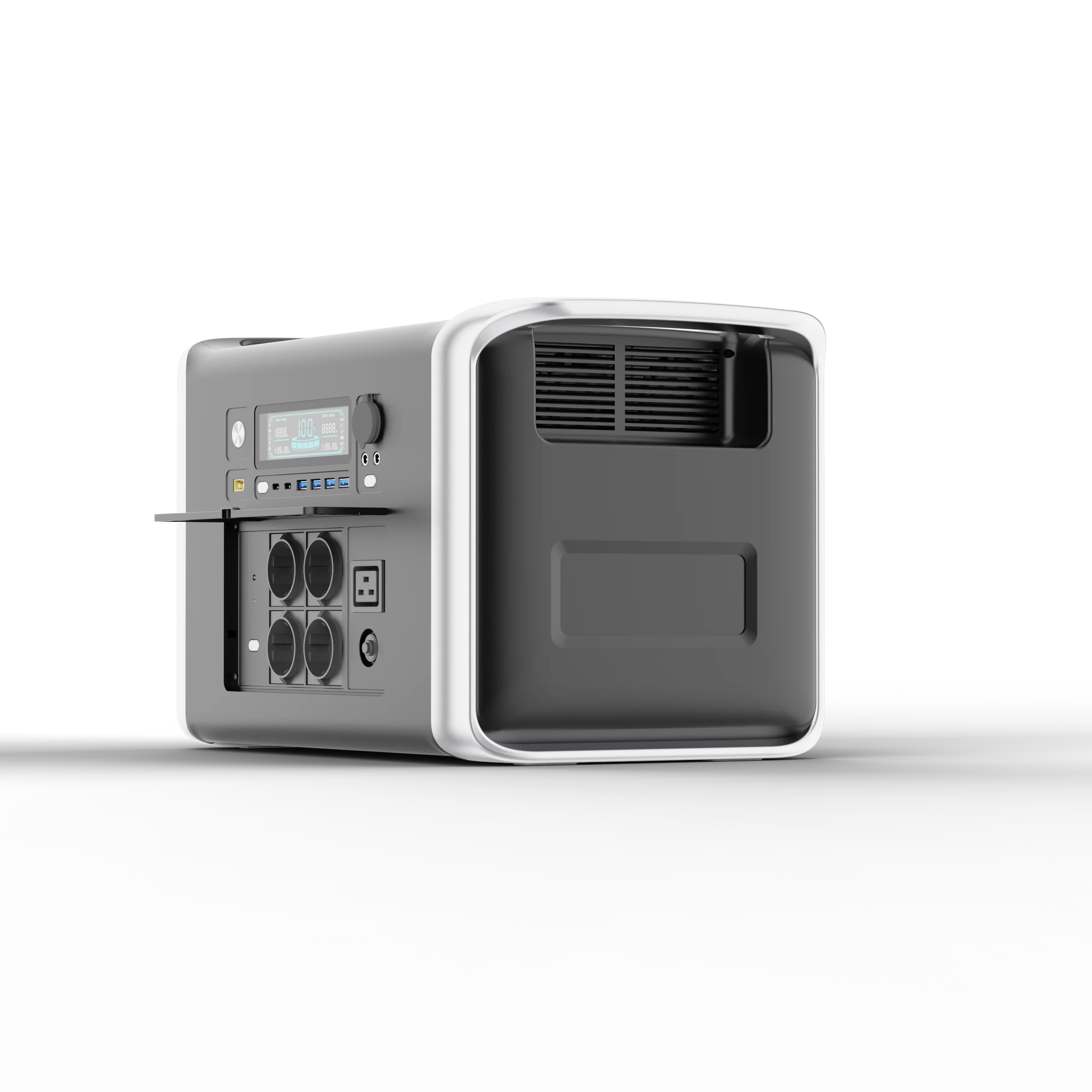 Ap2000 High Capacity Power Station Outdoor Activities Lifepo4 Battery Car Charging Energy Storage Power Bank