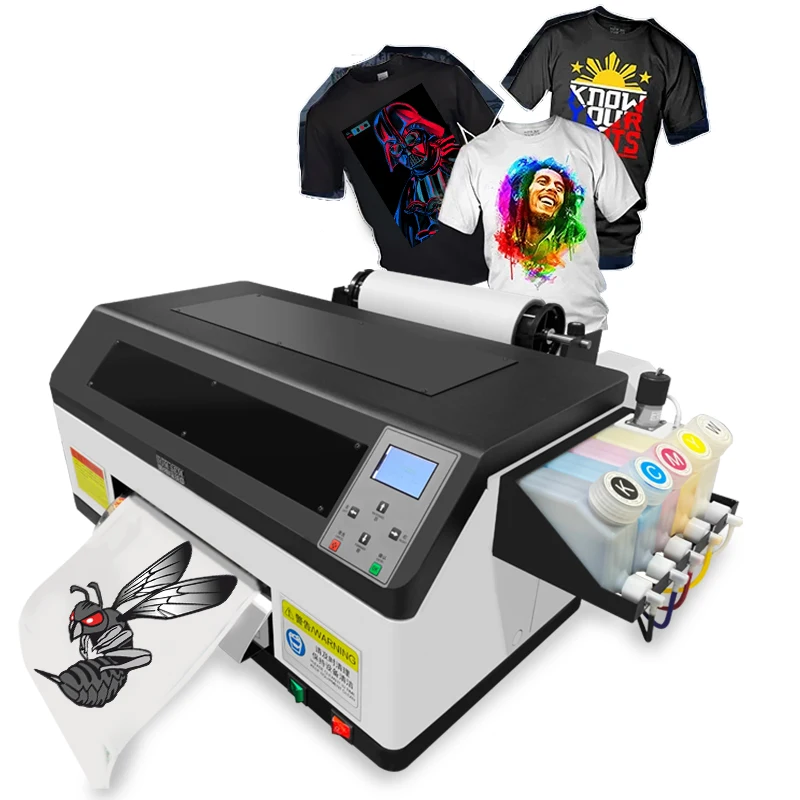 a3 dtf printer 30cm width Pet Film T-shirt printing Textile Machine Digital Dtf Print Pet Film color Printer Dtf Printers