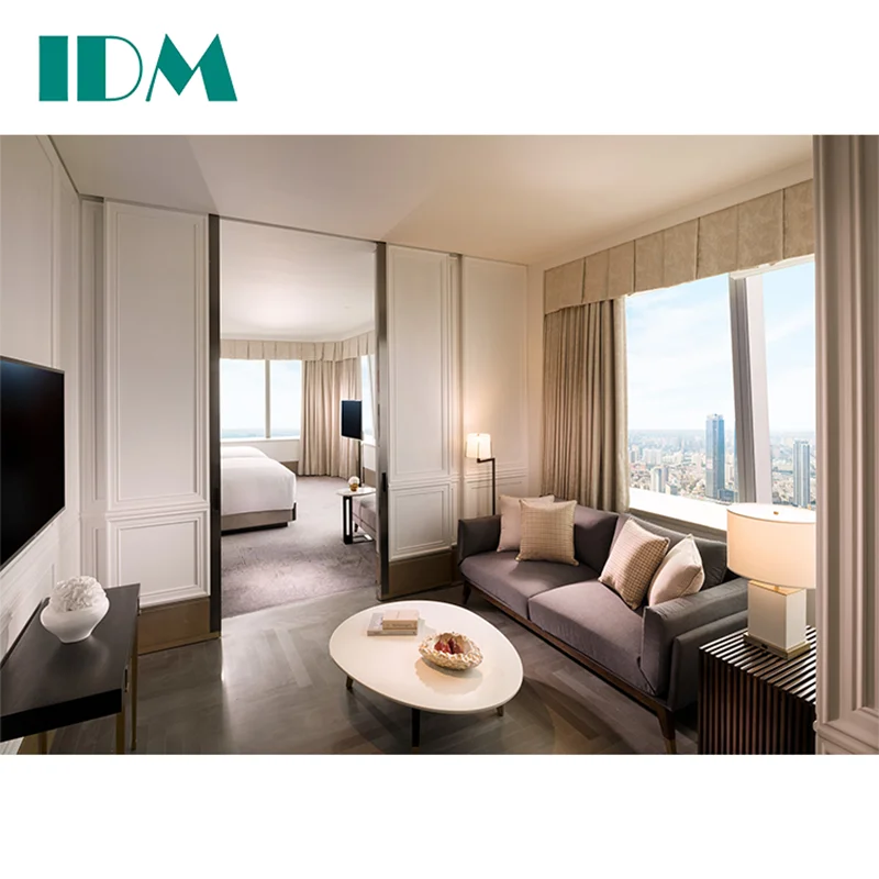 IDM-A148 Project Customizable Luxury Sofa Sets Living Room Modern 5 Star Hotel Furniture
