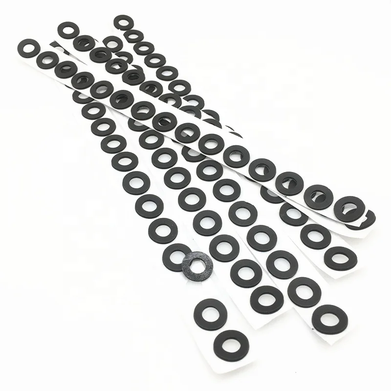 Custom rubber gasket NBR EPDM SI material rubber shim