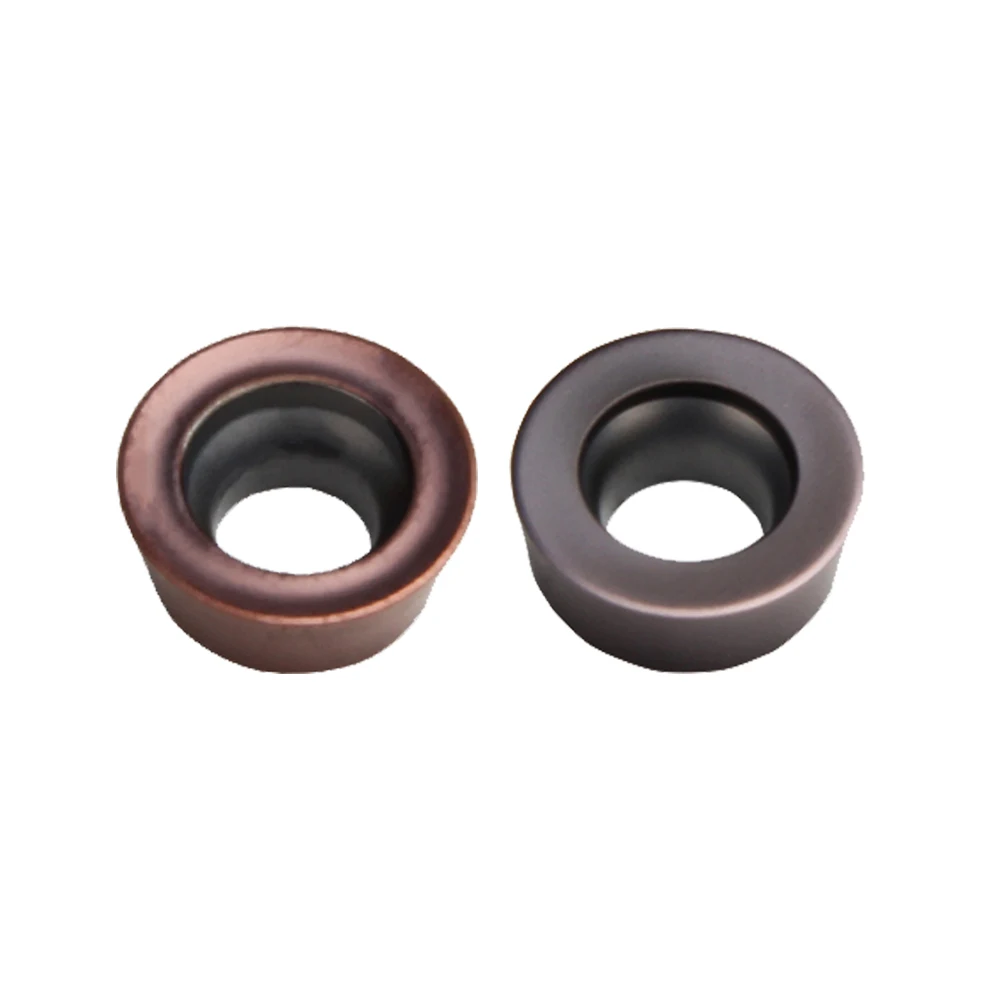 Высокомощный индексируемый ЧПУ режущий вольфрамовый карбидный фрезерный инструмент rpmt 1204