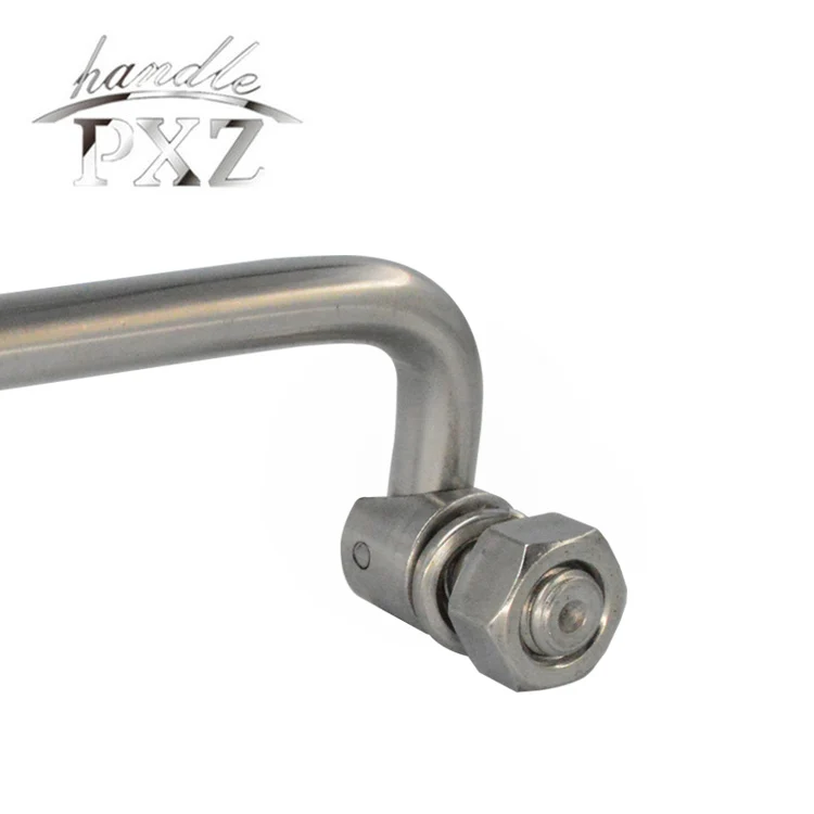 Manufacturer direct folding metal furniture handle stainless steel folding pull handle